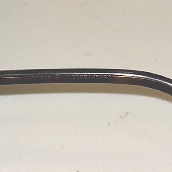 Dolce & Gabbana Rx Tortoiseshell Eyeglass Frames/Etched Temple Arms EUC D&G Case - Picture 14 of 17